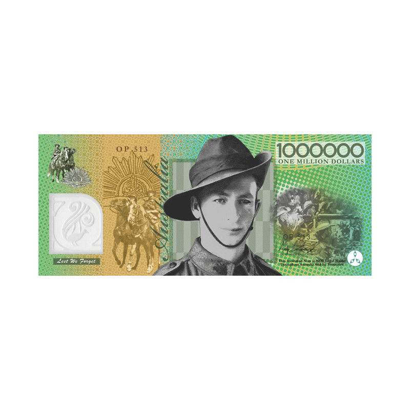 Million Dollar Note Tract (100 Pack)