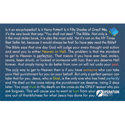 Most Stolen Book Tract (Pack of 100)